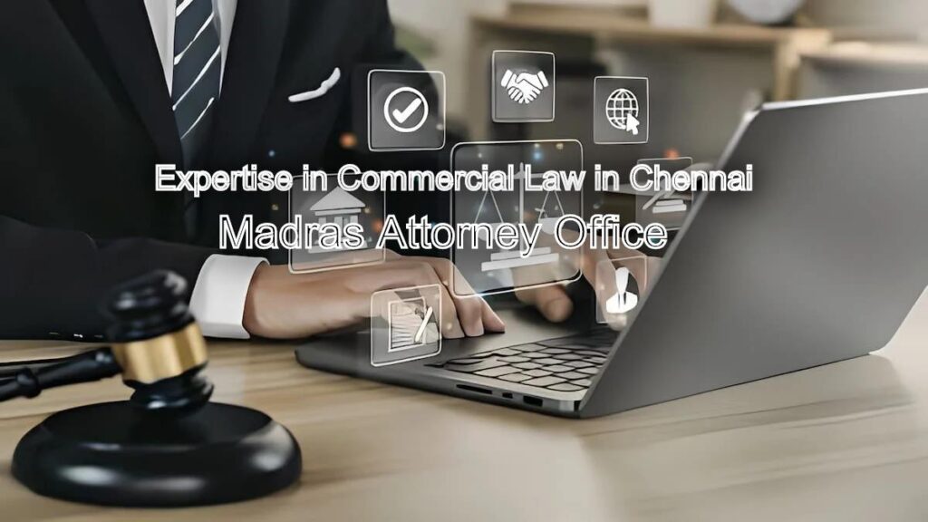 Expertise in Commercial Law in Chennai: Consult Our Legal Experts Today