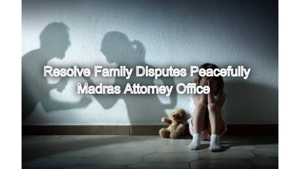 Family Court Attorneys in Chennai: Resolve Family Disputes Peacefully