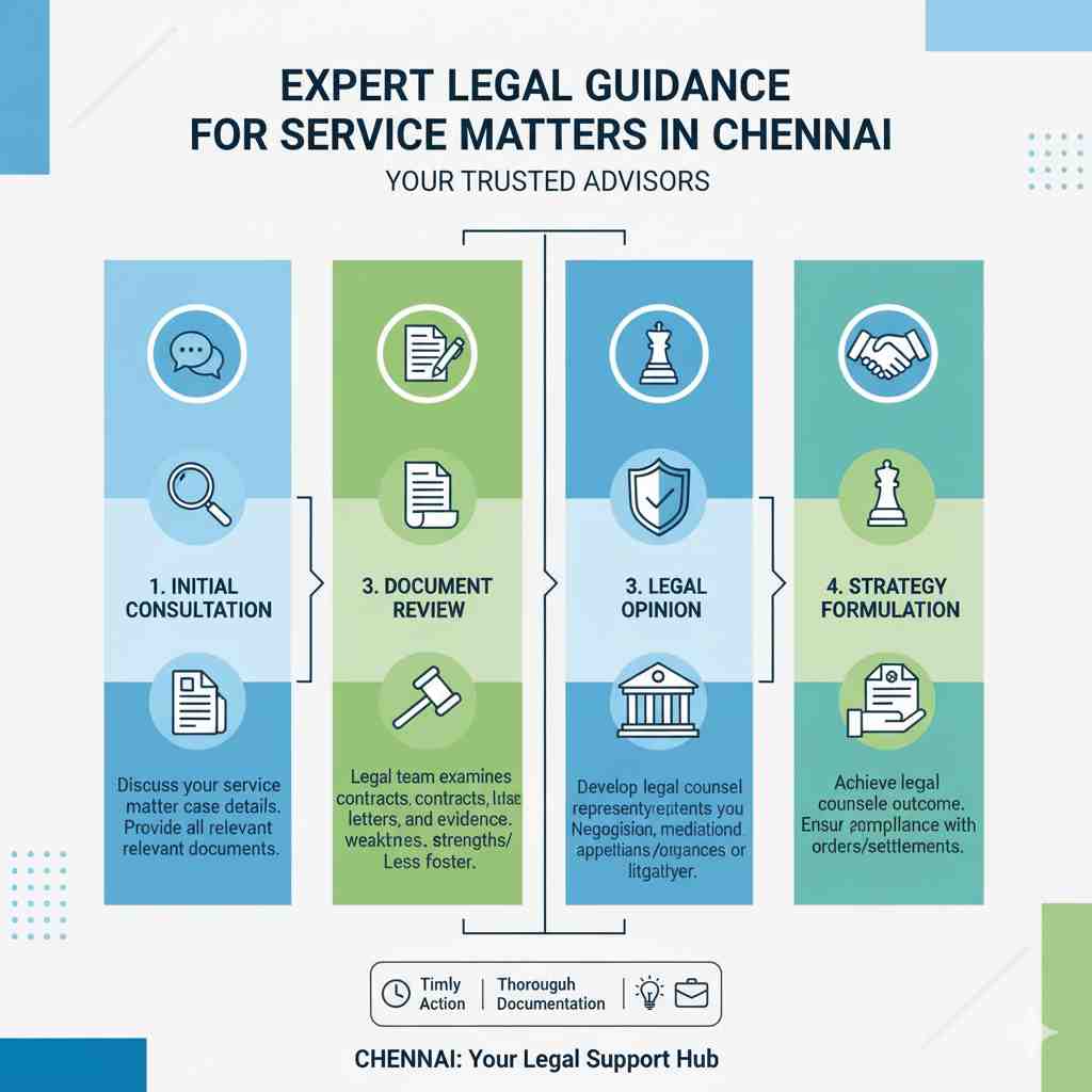 Expert Legal Guidance for Service Matters in Chennai: Your Trusted Advisors