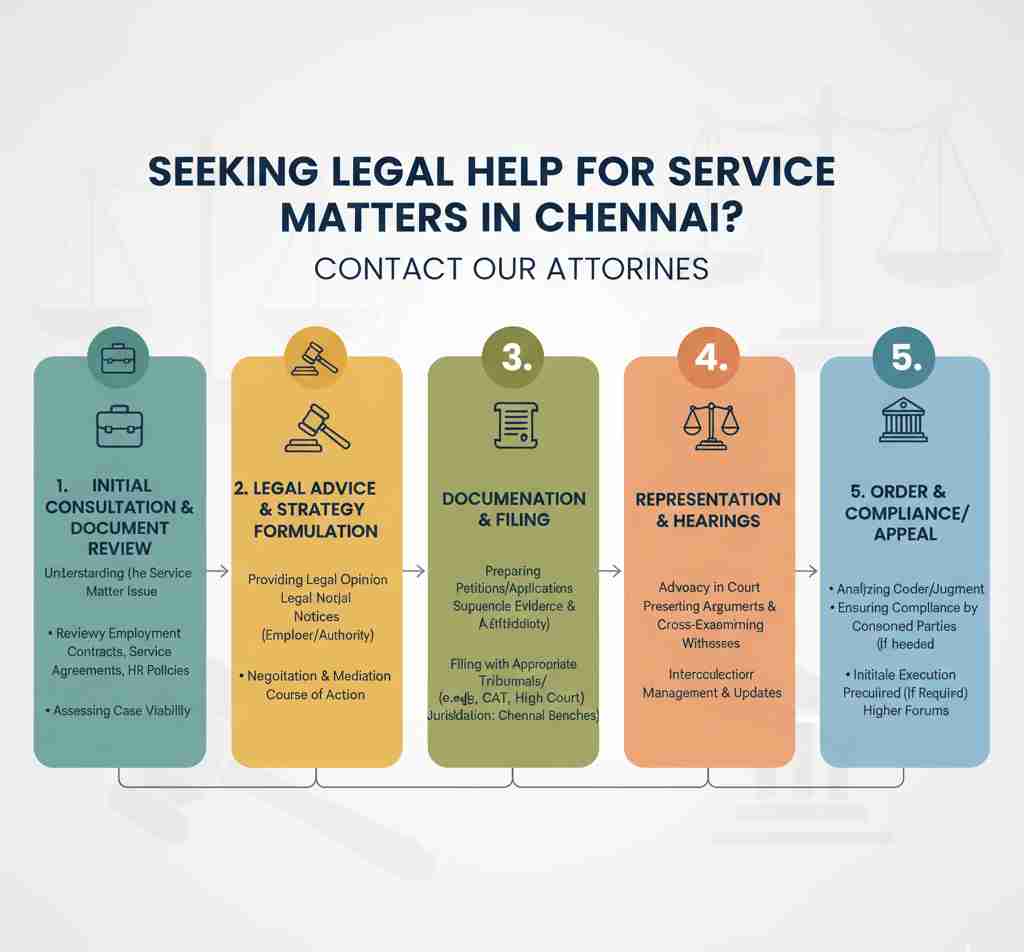 Seeking Legal Help for Service Matters in Chennai? Contact Our Attorneys