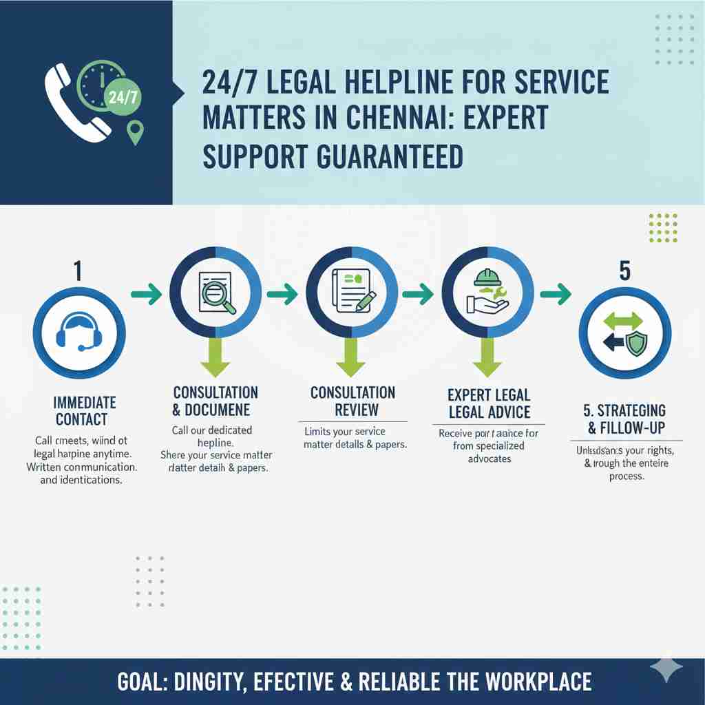 24/7 Legal Helpline for Service Matters in Chennai: Expert Support Guaranteed